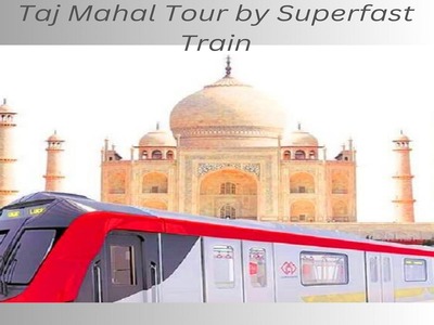 Taj Mahal Tour by Gatimaan Express Train from Delhi